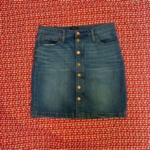 Jcrew Denim Pencil Skirt